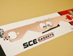 SBC Copper Exhaust Gasket Set Embossed Rnd. Port 1.600" #4011