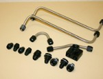 Stainless Steel Demon Dual Carb. Fuel Line Kit (2200-0014B)