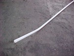 OUT OF STOCK 1/4" Full Round Virgin Teflon Per Ft. (1300-0005)