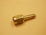 3/16" Barb/-3 Hose End/Barb Brass