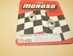 Used Moroso Quick Fastener Reinforcing Plates #71490 (7003-0085G)