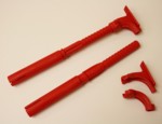 MSD Hemi Tube Set Small Red #3476 (2500-0168A)