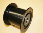 Idler Pulley Smooth 3.4" Wide 1 Piece 3.40" Dia. Alum. 84mm