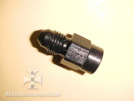 AN Male JIC to 1/8" NPT Gauge Fitting (2W5T6)