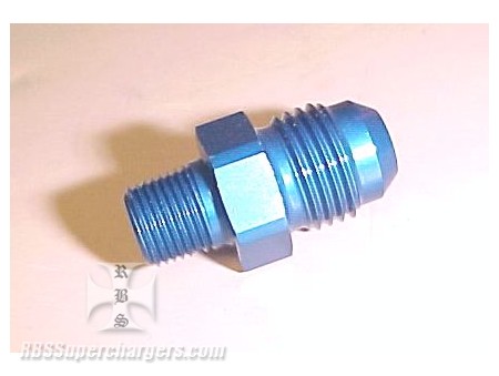 AN Male Flare To Pipe Straight Fitting (340-0820)