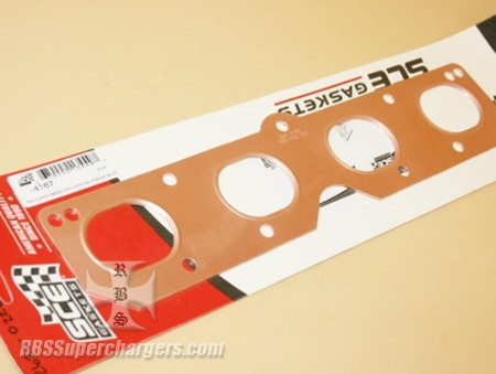 392 Hemi Embossed Copper Exhaust Gasket Set #4167 (2620-0228A)