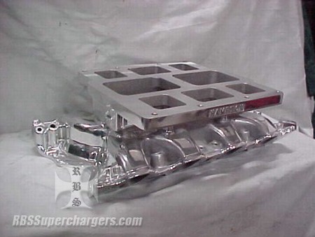 Ford windsor supercharger manifold #2