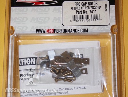 MSD Pro Mag Rotor Large Terminal Kit #7411 (2500-0059T)