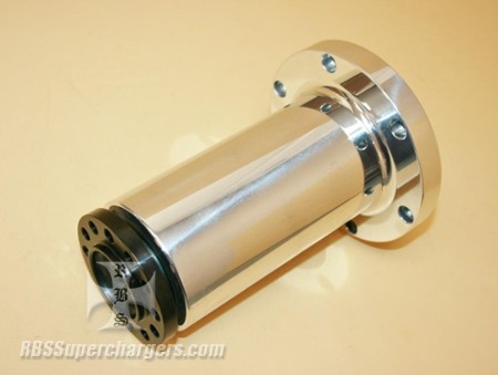 8.00" Billet Alum. Roots Blower Snout Assm. #4005 (1400-0008A)