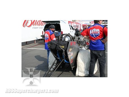 Drag racing tire shop covers