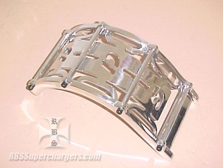 Blower Belt Guard Polished Roots BDS (2025-0001BDS)