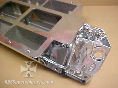 BBC BDS Competition Std. Deck Blower Manifold Polished (1100-0016B)