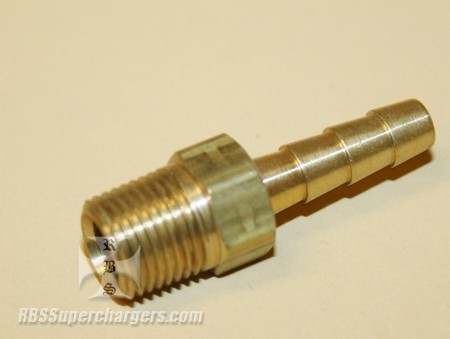 3/16" Barb To 1/8" Pipe Fitting Brass (300-011B)