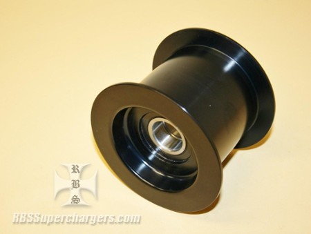 OUT OF STOCK Billet Alum. 3.00" Small Dia. Idler Pulley Hard Anodized (1510-0009B)