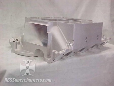 Ford 460 supercharger manifold