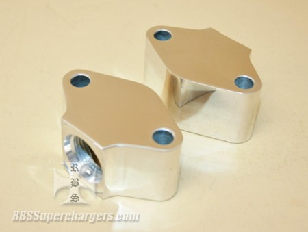 BBC Billet Alum. Ported Water Blocks #4145 (1500-0019D)