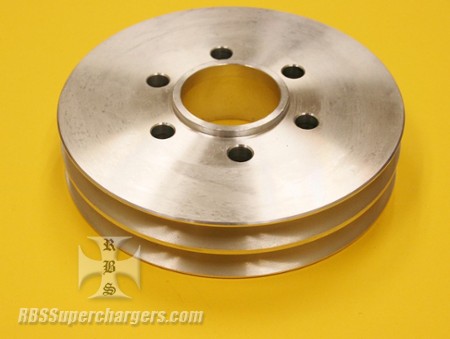 V-Pulley Dual Groove Crank Hub (1698-0012)