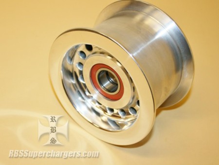 Billet Alum. 3.00" Large Dia. Idler Pulley Polished #4105 (1510-0005)