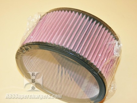 Polished Alum. Single Or Dual BDS 4500 Dominator Scoop K&N Air Filter (2200-0052D)