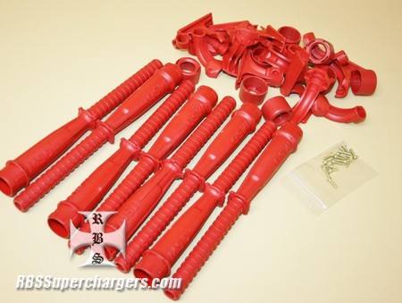 MSD Hemi Tube Set Large Red #34759 (2500-0168B)