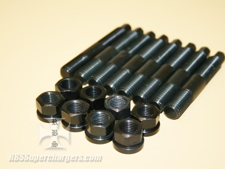Roots Blower Stud Kit Alum. Nuts (900-0006)