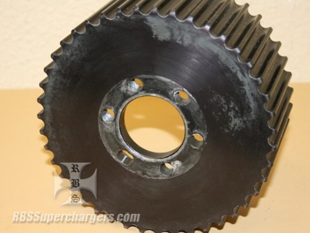 Used 14mm 43 Tooth Blower Pulley Alum. HTD (7001-1443A)