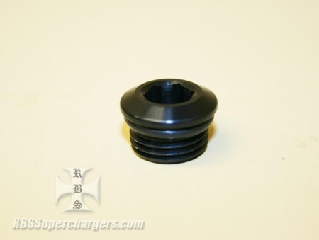 AN Plug Alum. Button Head (340-0007)