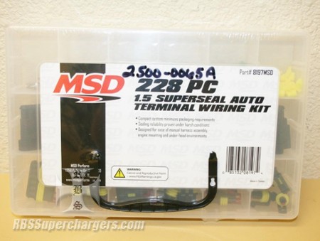 SuperSeal Connector Kit 228 Pc. MSD #8197 (2500-0065A)