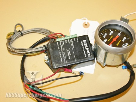 Used Display Autometer Pro-Comp Water Temp. Gauge 0 To 600 (7010-0044)