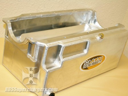 Olson Billet Rail SBC Wet/Dry Sump Oil Pan (2600-0035L)