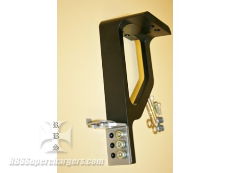 OUT OF STOCK Carbon Fiber Funny Car/Buzzard Billet Throttle Cable Bracket Assm. (2200-0017)