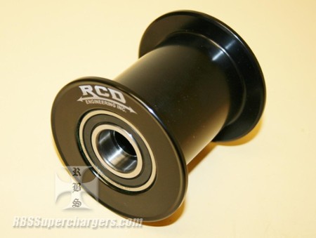 Idler Pulley Smooth 3.10" Wide 1 Piece Alum. 2.45" dia (1510-0012A)