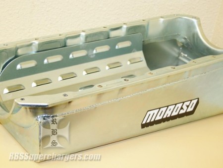 Moroso BBC Wet Sump Steel Stroker Oil Pan #20032 (2600-0035K)