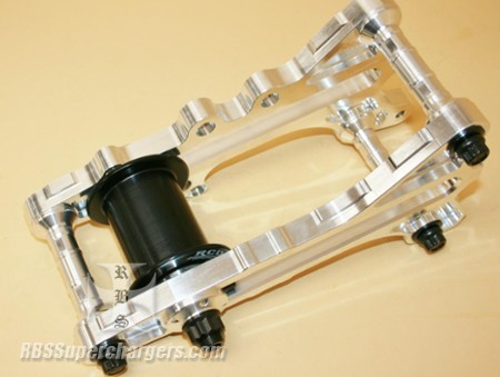 OUT OF STOCK RCD BAE/TFX Angled Idler Bracket Assm. W/Idler Pulley (1500-0006A)