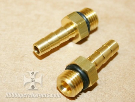 3/16" Hose Barb To -3 ORB Brass (300-011F)