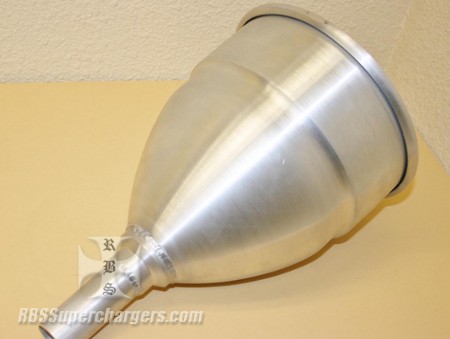 Fuel Funnel W/Filter Spun Alum. (2700-0033)