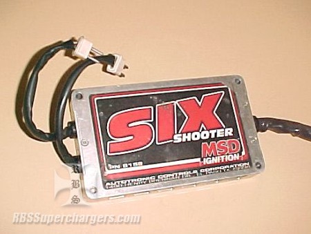 Used MSD 8158 Ignition Retard Box Six Shooter (7010-0031)