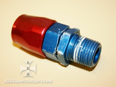 Used -12 Hose End Swivel To 1/2" Pipe Alum. Straight (7003-0068T)