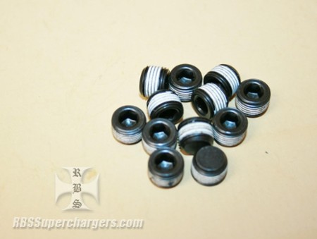 1/8" Pipe Plug Internal Hex Steel W/Thread Sealant (340-0103)