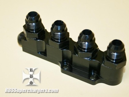 Waterman Super Sprint Outlet Fitting Manifold -6 4 Way (300-111J)