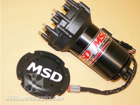 MSD 44 Generator Pro Cap Band Clamp Mount Black (2500-0050O)