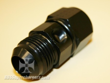 Fuel Pressure Gauge Fitting AN To 1/8" NPT Port (FPGF1/8nptport)