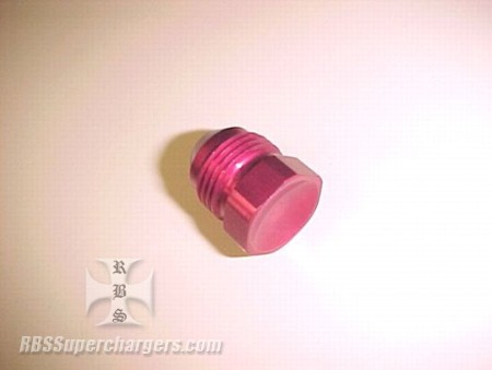 Aluminum AN Flare Plug (340-0571)