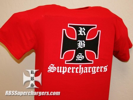 Short Sleeve Red Iron Cross Shirt Mens (100-0014)