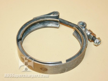 Used Stainless Steel Wastegate Band Clamp 66mm (7012-0016)