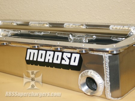 Moroso Hemi Wet Sump Oil Pan BAE/KB Funny Car/Pro Mod #20045 (2600-0037C)