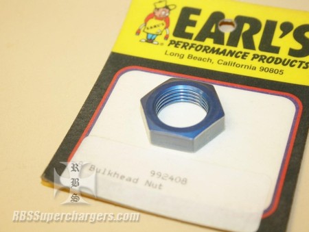 Used -8 Bulkhead Nut Earl's #992408 (7003-0073L)