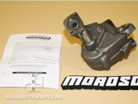 Moroso BBC Hi-Volume Wet Sump Oil Pump & Pick Up 8" Oil Pan #22185 (2600-0160)