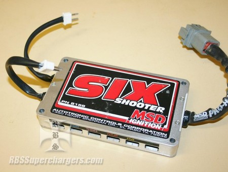Used MSD 8158 Ignition Retard Box Six Shooter J (7010-0031I)