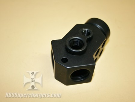 Y Dist. Eight Port & Down Nozzle Block (340-0154A)